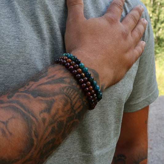 Armband - Rost Brun Turkos